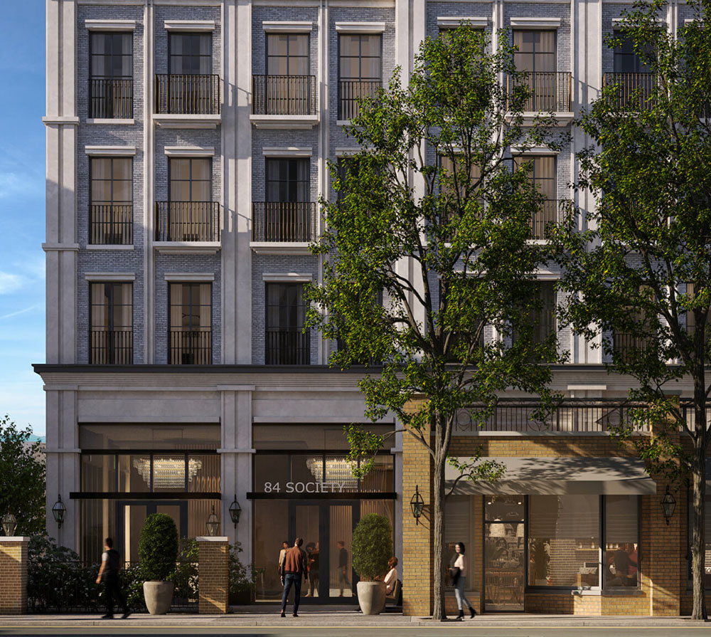exterior rendering of limelight charleston